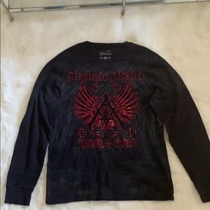 2X Men’s Affliction Archaic LS Thermal Shirt